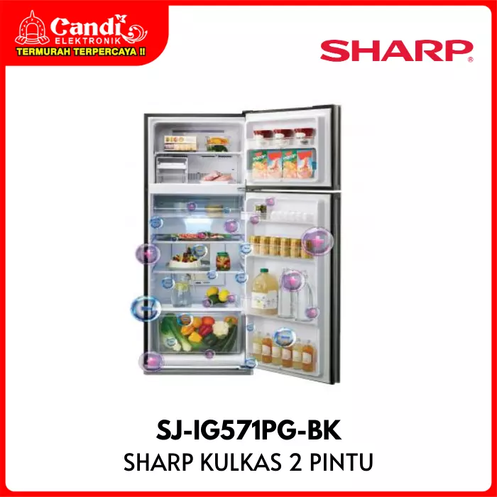 KULKAS BIG REFF 2 PINTU SHARP